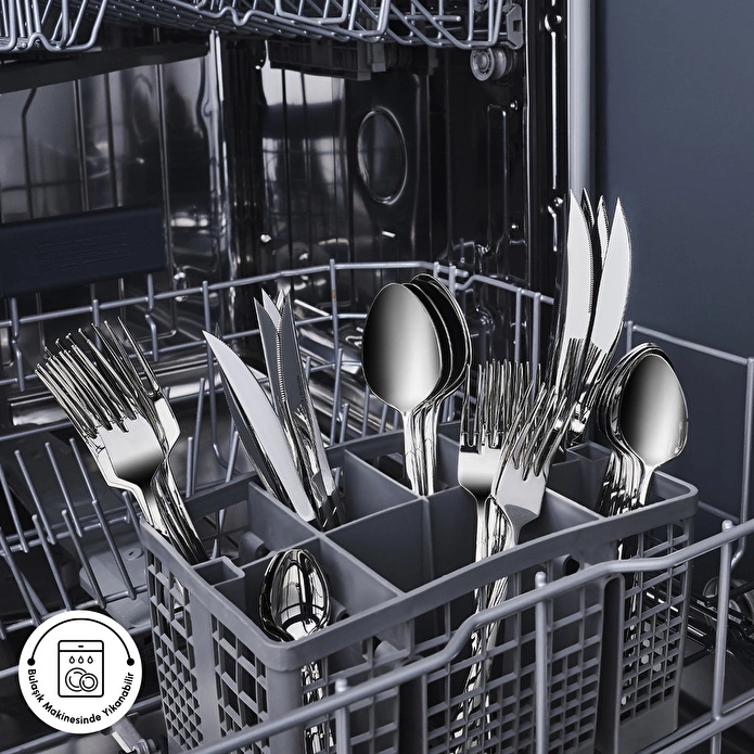 Karaca Red Carpet Collection Elegance New Mantilla 12 Kişilik 84 Parça Çatal Kaşık Bıçak Takımı