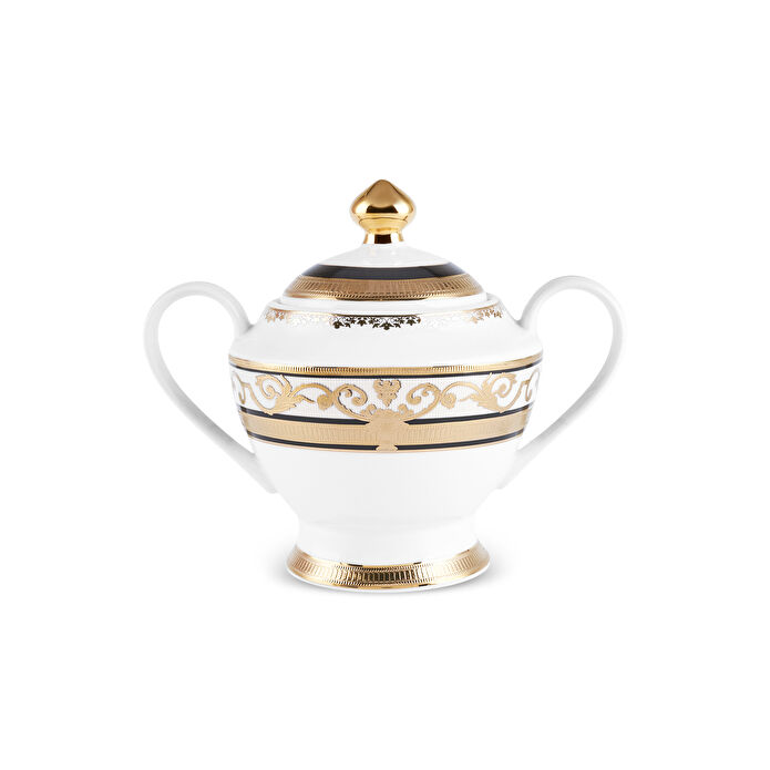 Weimar Carla Of Bavaria 15 Parça Çay Seti Siyah