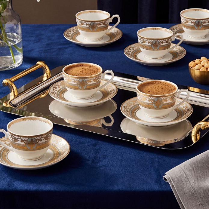 Weimar Andrea Of Spoleto 12 Parça 6 Kişilik Kahve Takımı Yeşil