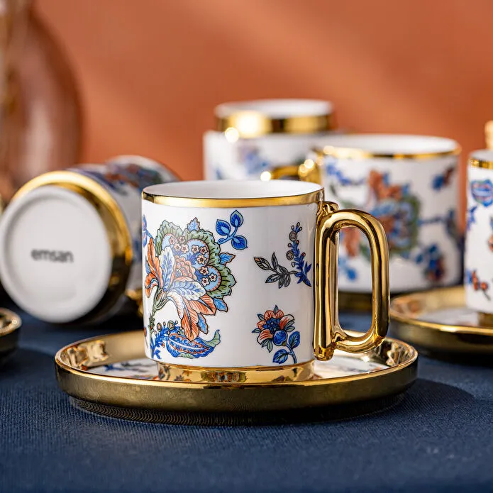 Emsan Kandilli 6 Kişilik Kahve Fincan Takımı
