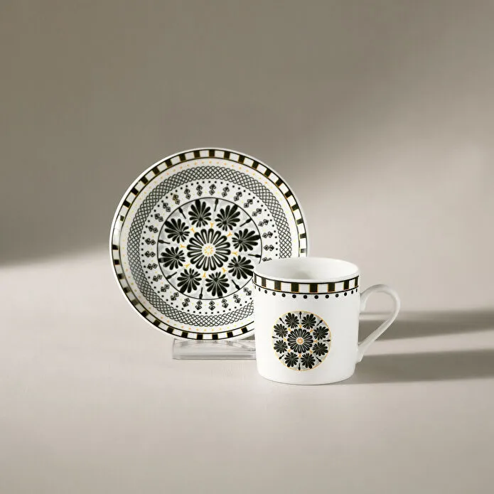 Karaca Tuna 2 Kişilik Kahve Fincan Takımı 90 ml