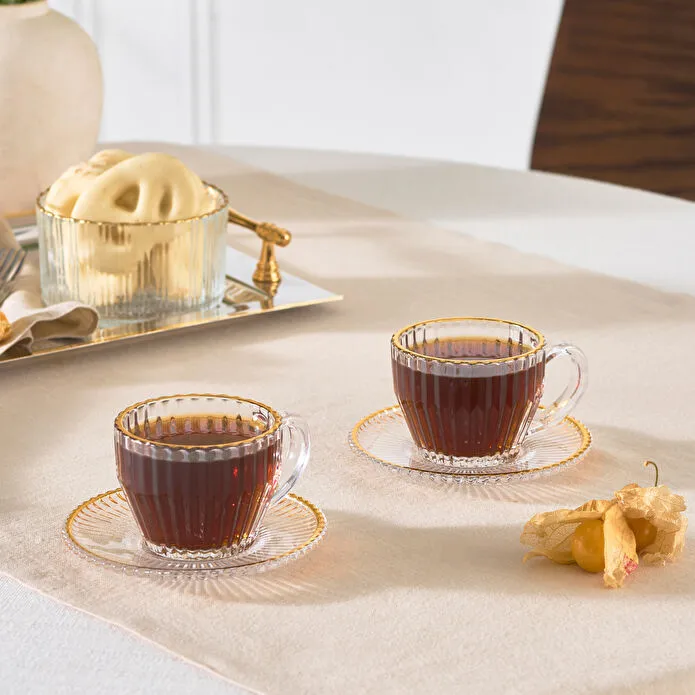 Karaca Duru 2 Kişilik Kahve Fincan Takımı 110 ml