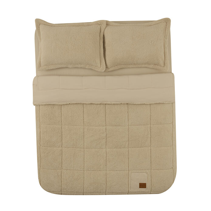 Karaca Home Balmy Cozy Comfort/Uyku Seti Çift Kişilik Bej 
