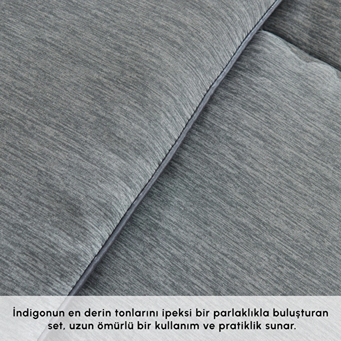 Karaca Home Benji Çift Kişilik Modal Comfort Set İndigo