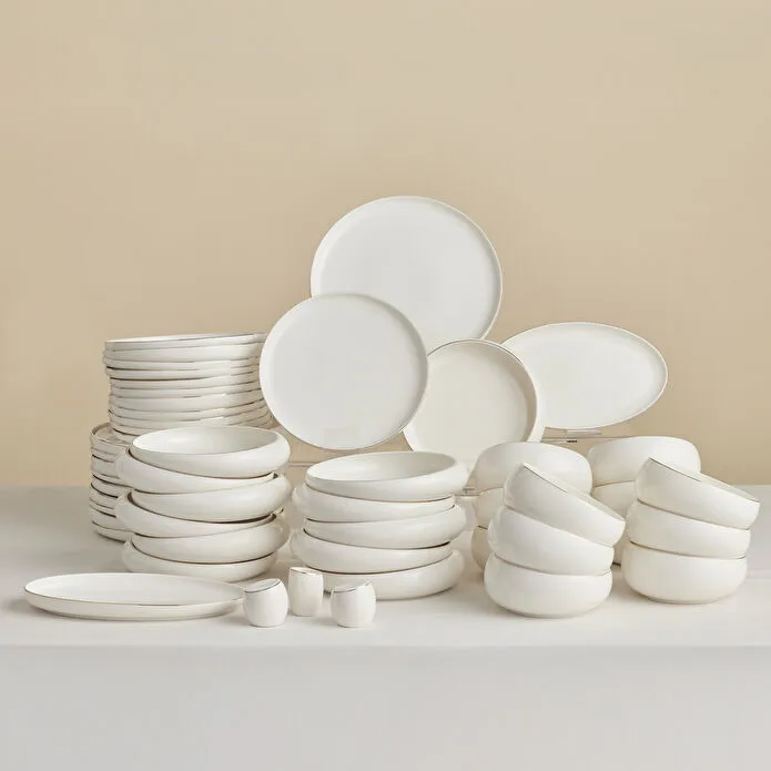 Karaca Stream Bone Astro 53 Parça 12 Kişilik Yemek Takımı Gold