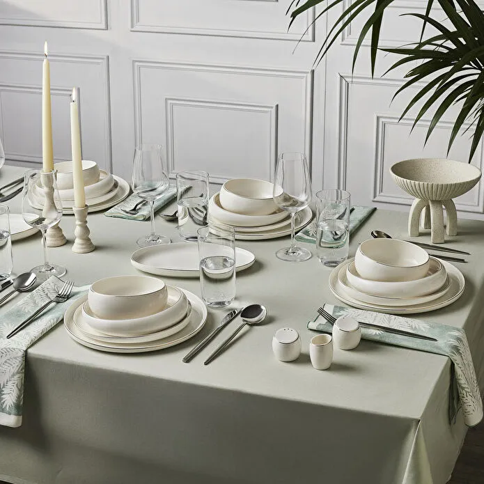 Karaca Stream Bone Astro 53 Parça 12 Kişilik Yemek Takımı Gold