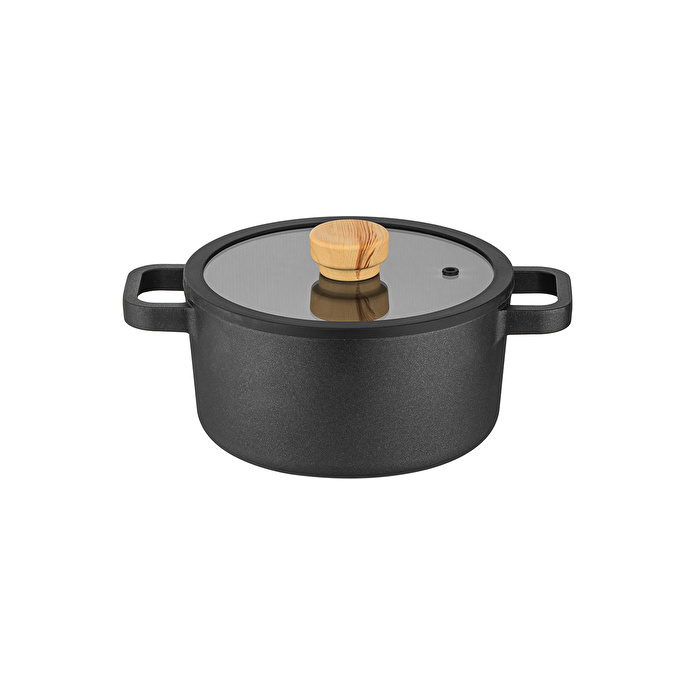 Emsan Signature Alüminyum Döküm 7 Parça Tencere Seti Siyah