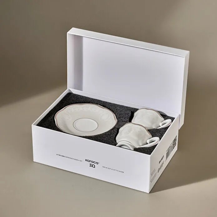 Karaca Margaret 2 Kişilik Kahve Fincan Takımı