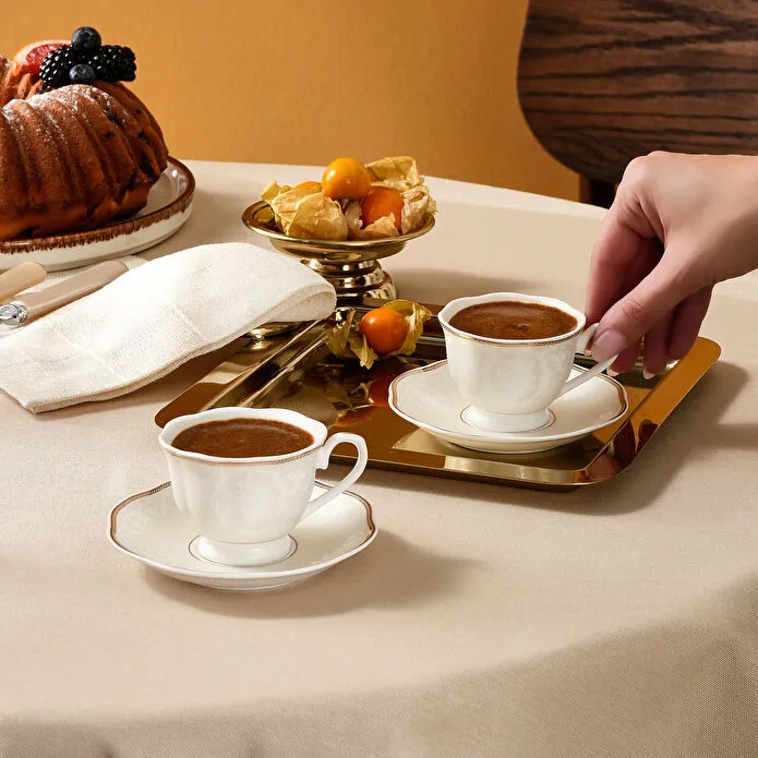 Karaca Margaret 2 Kişilik Kahve Fincan Takımı