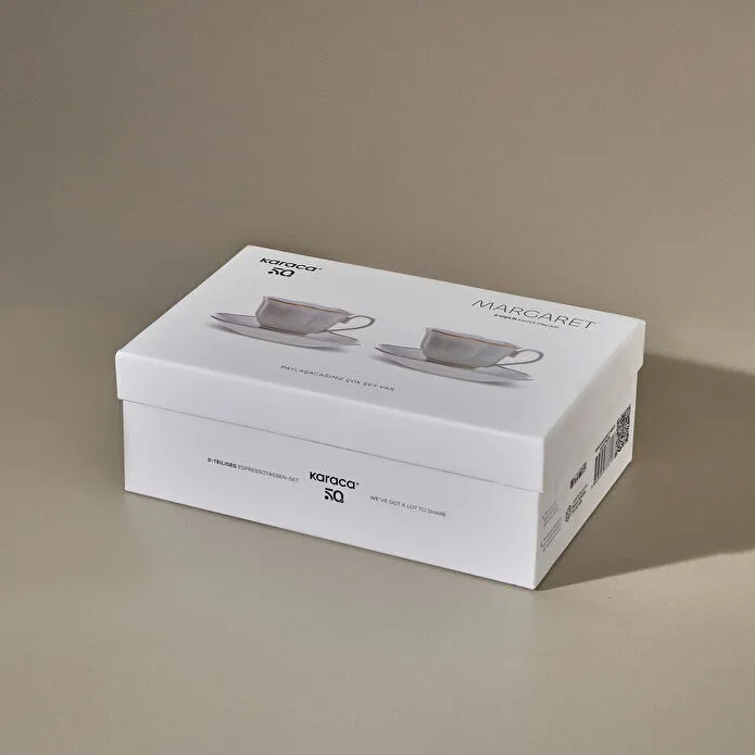 Karaca Margaret 2 Kişilik Kahve Fincan Takımı