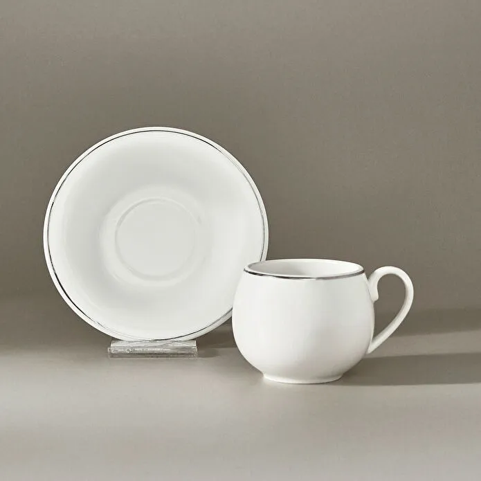 Karaca Adile 6 Kişilik Double kahve Fincan Takımı 130 ml