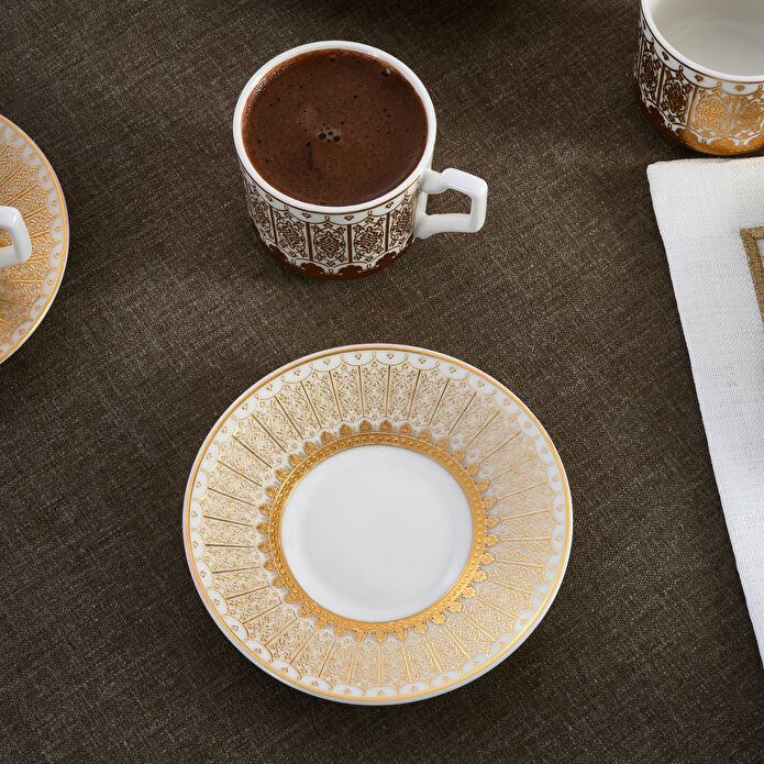 Karaca Aslı 6 Kişilik Kahve Fincan Takımı