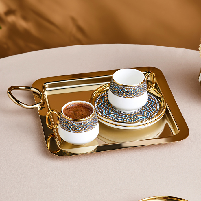 Karaca Suadiye 6 Kişilik Kahve Fincan Takımı 90 ml