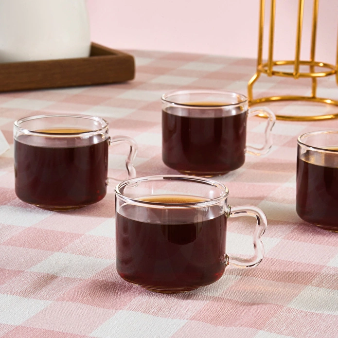 Karaca Kendal 4 Kişilik Standlı Kahve Fincanı 100 ml