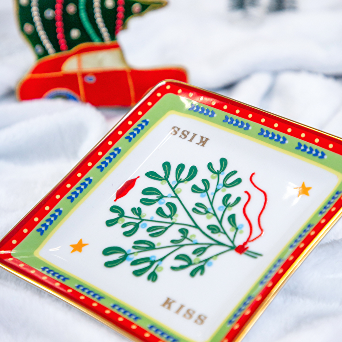 Baci Milano Mamma Mia Yılbaşı Temalı Mini Tepsi