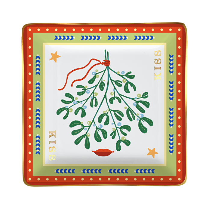 Baci Milano Mamma Mia Yılbaşı Temalı Mini Tepsi