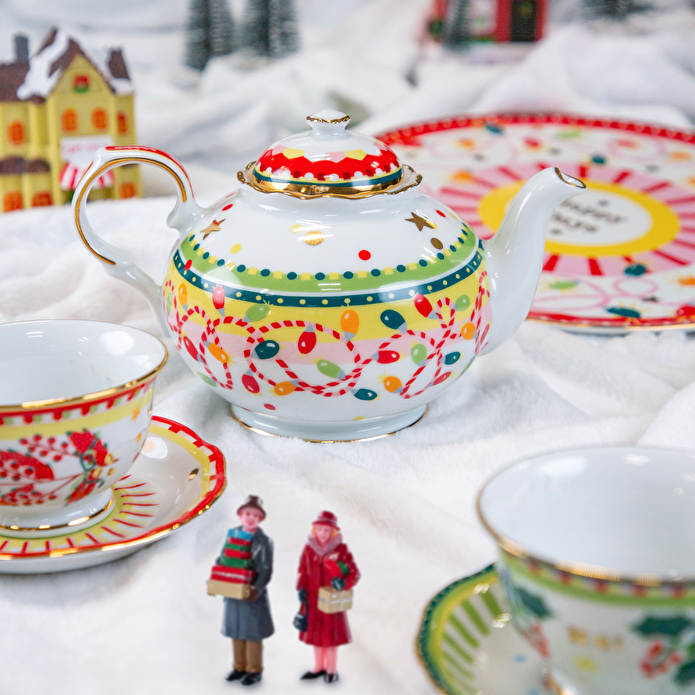 Baci Milano Mamma Mia Yılbaşı Temalı Çay Potu