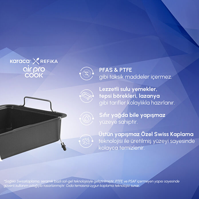 Karaca Air Pro Cook x Refika Airfryer 9L