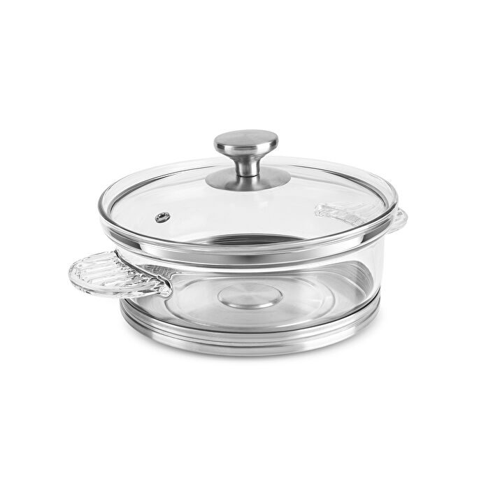 Karaca York Borosilikat Cam Tencere 18 cm