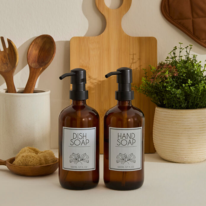 Karaca Home Bottle Dish Soap Sıvı Sabunluk / Deterjanlık
