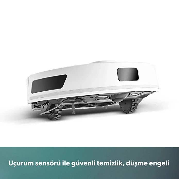 Homend Alex Laser Power 1289H Otomatik Boşaltım Sistemli Yeni Nesil Moplu Robot Süpürge Beyaz