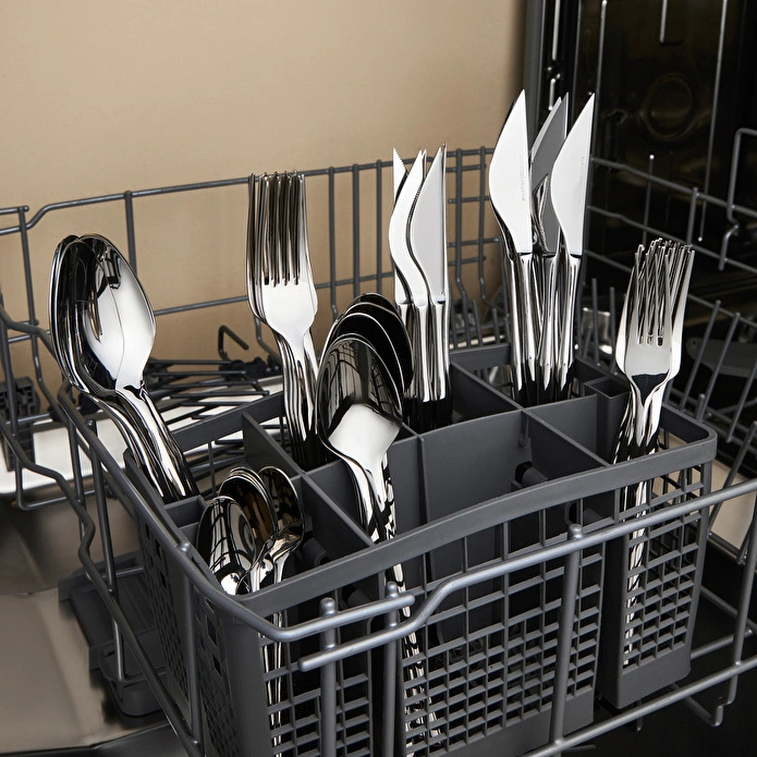 Karaca Elegance Cane Platin 12 Kişilik 84 Parça Çatal Kaşık Bıçak Takımı