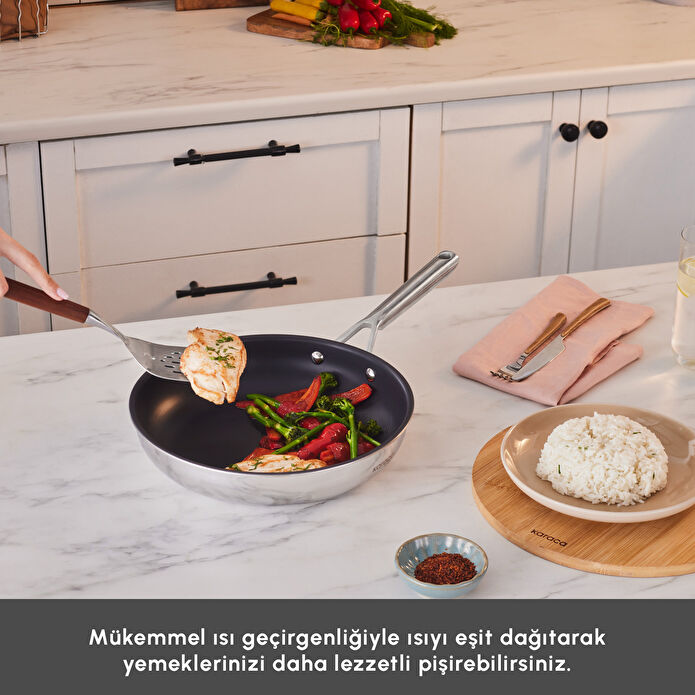 Karaca Plasma Steel 316+ 3Ply Tava 26 cm