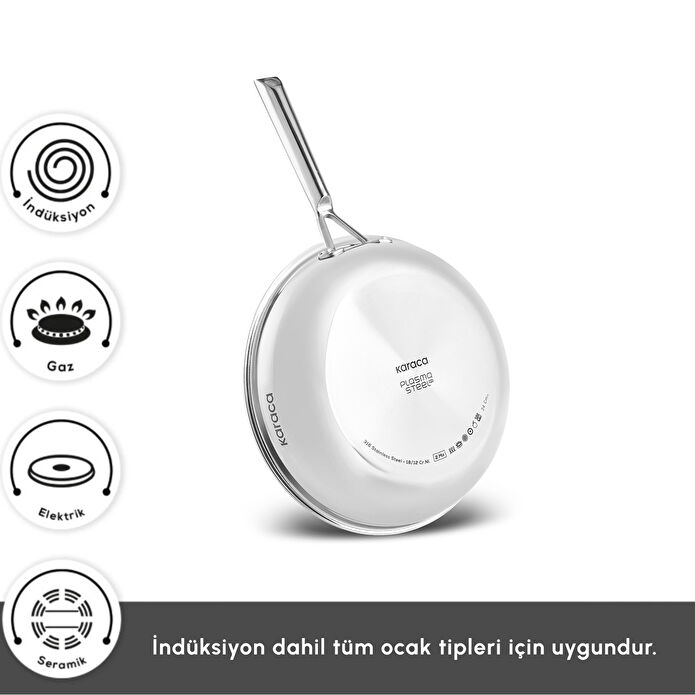 Karaca Plasma Steel 316+ 3Ply Tava 26 cm