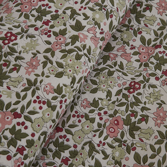 Karaca Home Minay 52 tel %100 Pamuk Çift Kişilik Nevresim Takımı Pembe