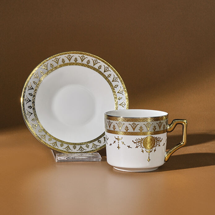 Karaca Tuğra 6 Kişilik Kahve Fincan Takımı 100 Ml