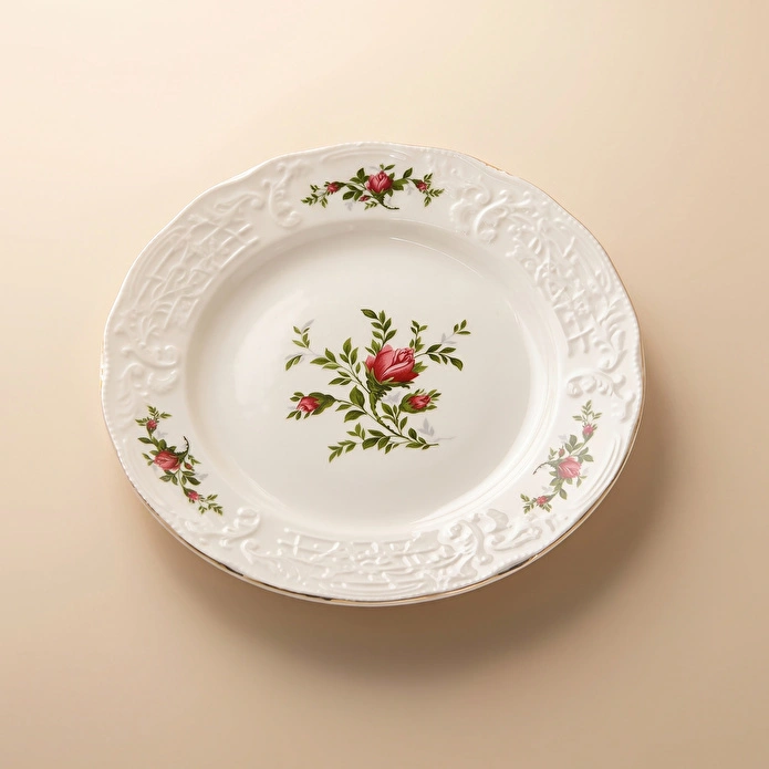 Karaca Vintage Rose Pasta Tabağı 20 cm