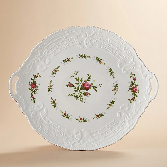Karaca Vintage Rose Tepsi 35 cm