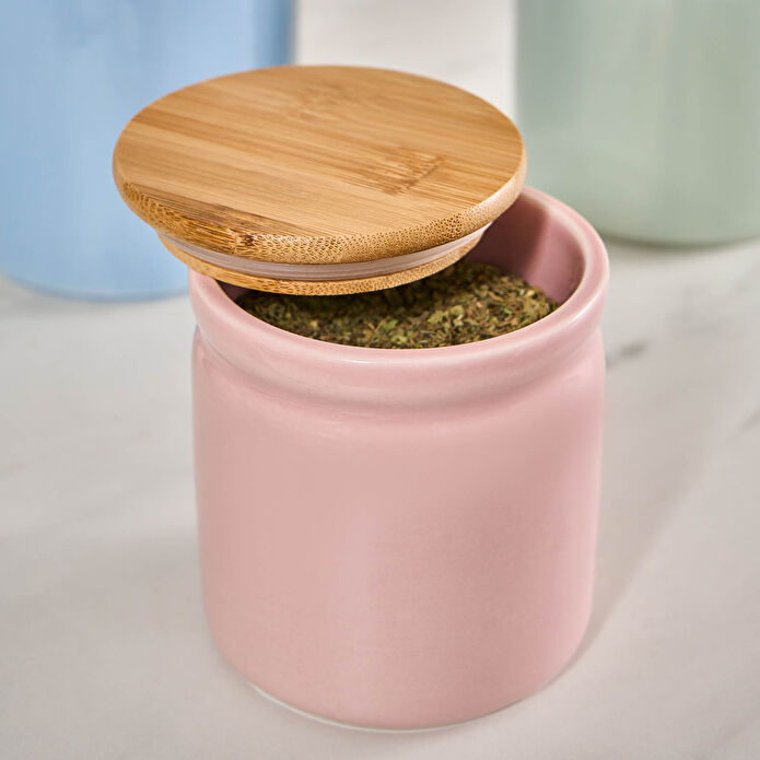 Karaca Portobello Bambu Kapaklı 4'lü Saklama Kabı