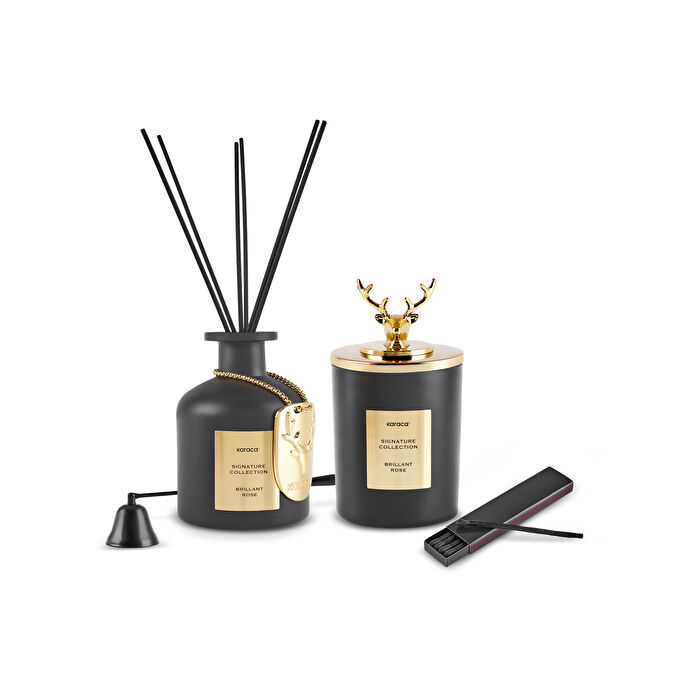 Karaca Signature Collection Reed Mum ve Oda Kokusu Brillant Rose