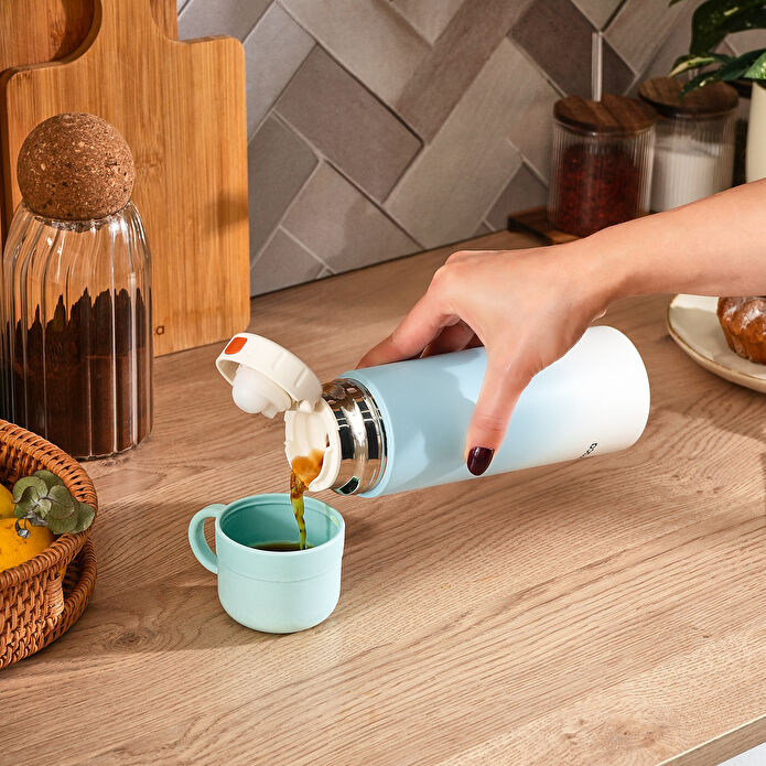 Karaca Candy Çelik Sızdırmaz Termos Mavi 500 ml