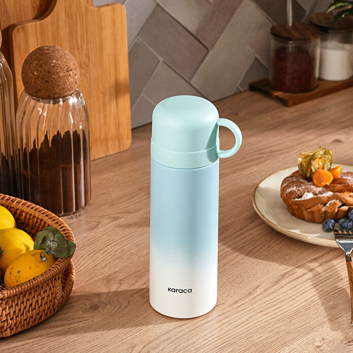 Karaca Candy Çelik Sızdırmaz Termos Mavi 500 ml