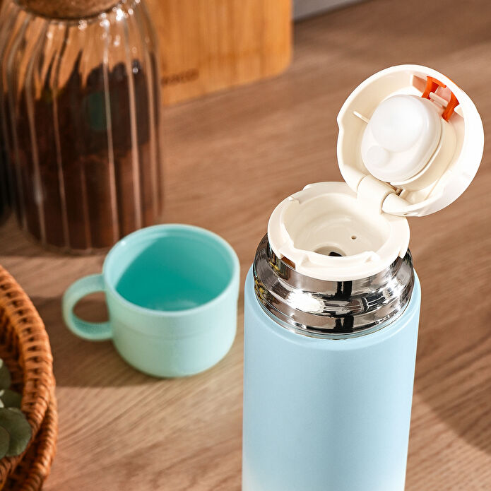 Karaca Candy Çelik Sızdırmaz Termos Mavi 500 ml