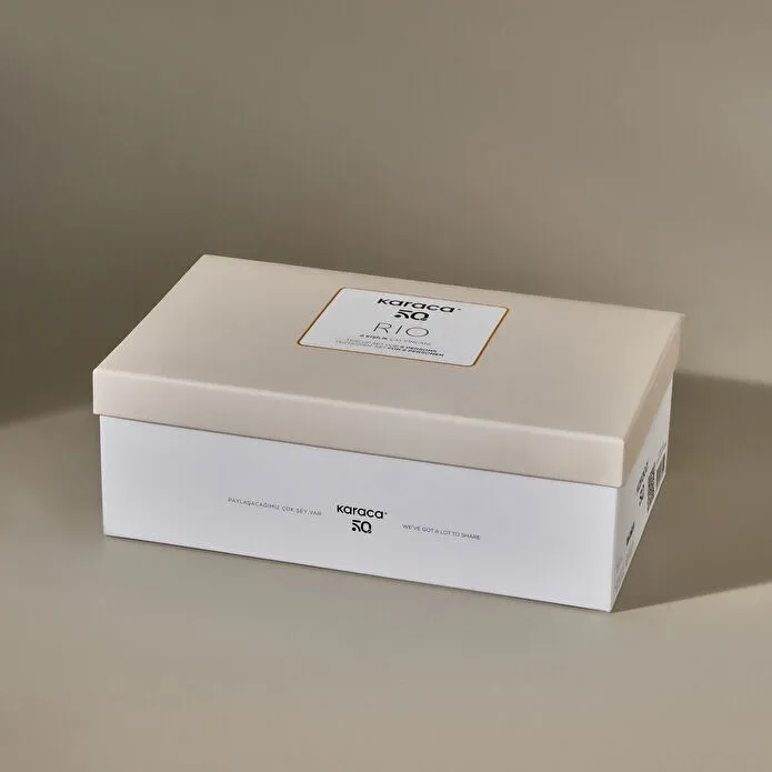 Karaca Rio 2 Kişilik Çay Fincanı