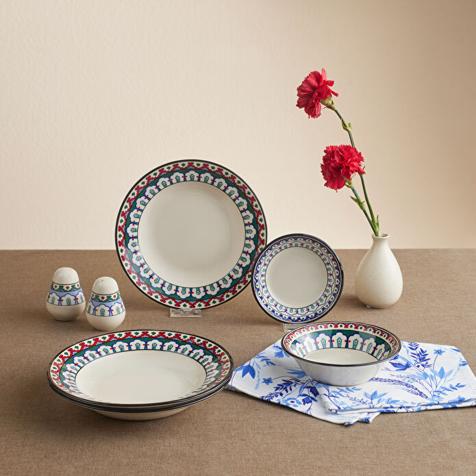 Karaca x Ömür Akkor İznik Çini Kase 16 cm