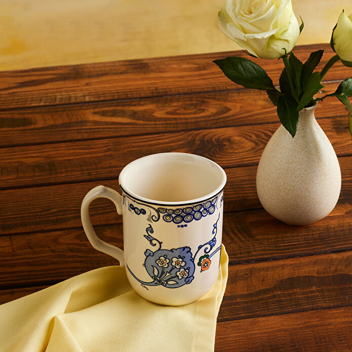 Karaca İznik Serisi Hatai Kupa 340 ml