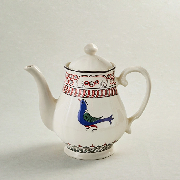 Karaca x Ömür Akkor İznik Kuş Demlik 965 ml