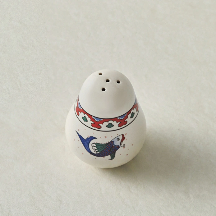 Karaca x Ömür Akkor İznik Balık Biberlik 6 cm