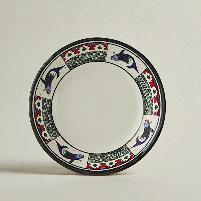 Karaca x Ömür Akkor İznik Balık Çerezlik 14 cm