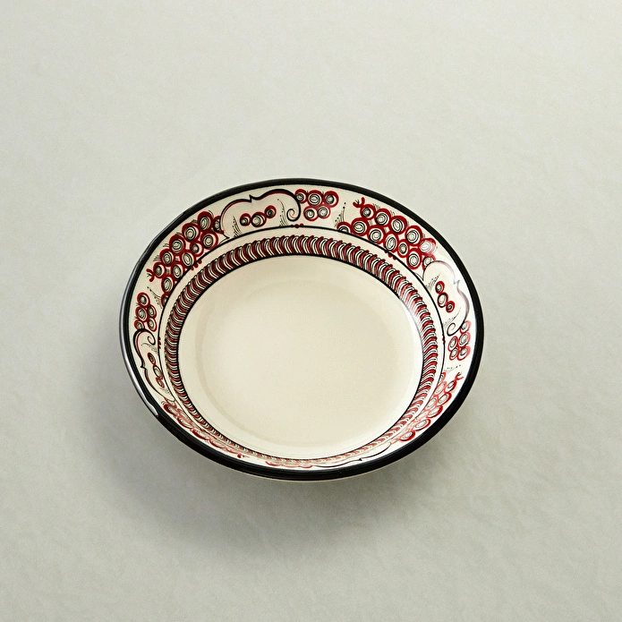 Karaca x Ömür Akkor İznik Lal Çerezlik 14 cm