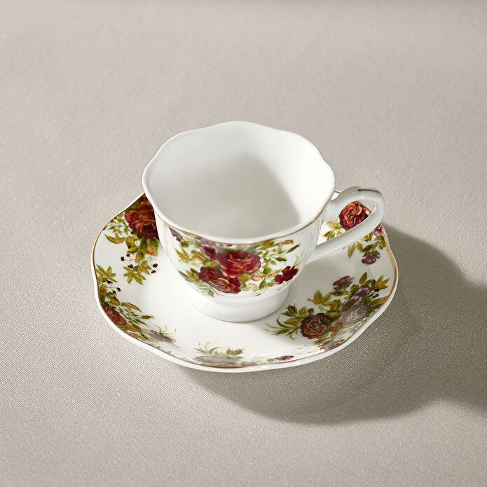 Karaca Asuman 6 Kişilik Kahve Fincan Takımı 80 ml