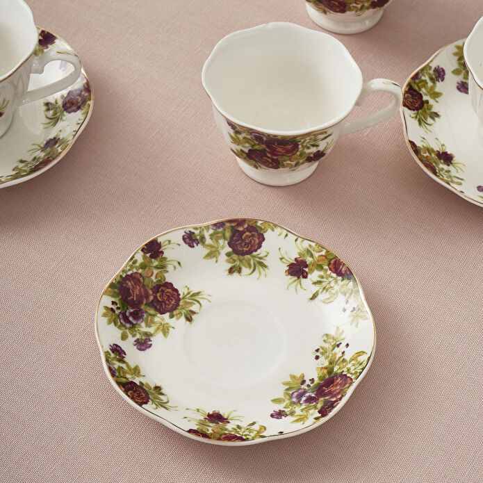 Karaca Asuman 6 Kişilik Kahve Fincan Takımı 80 ml