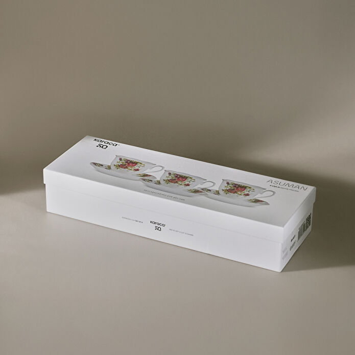 Karaca Asuman 6 Kişilik Kahve Fincan Takımı 80 ml