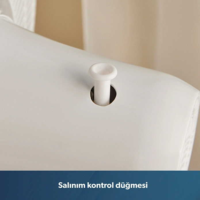 Homend Fanomen 9010h Hız ve Açı Ayarlı Döner Başlıklı Ayaklı Vantilatör 55W