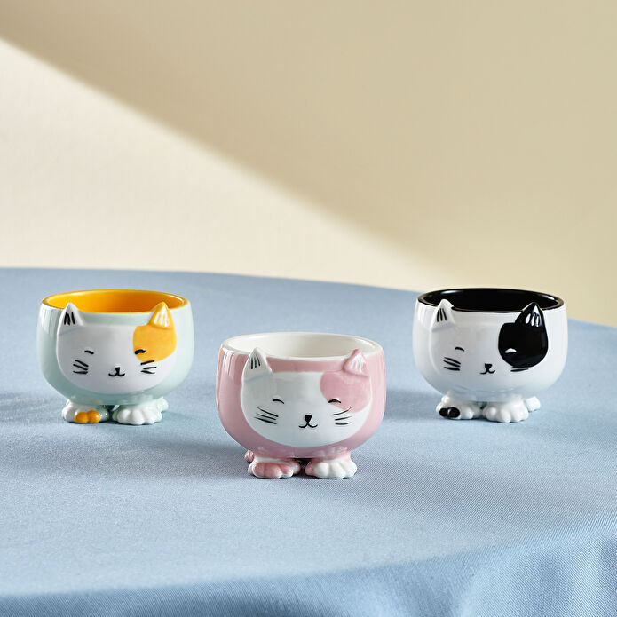 Karaca Kitty Çerezlik Sarı 7x9 cm