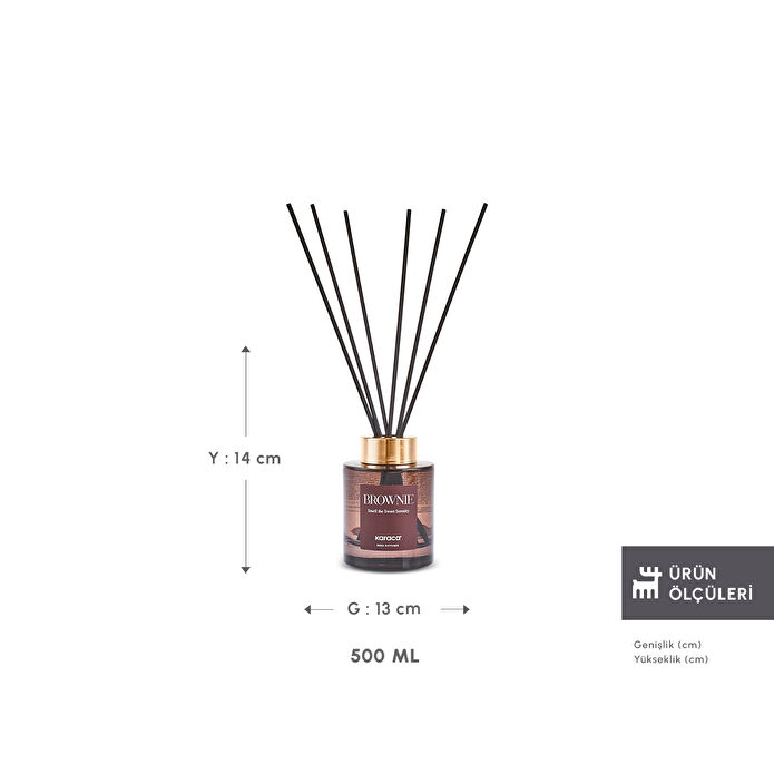Karaca Smell The Sweet Serenity Brownie Çubuklu Ortam Kokusu 500 ml